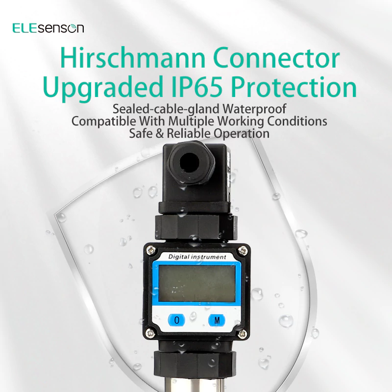 Diaphragm isolation type industrial pressure transducer