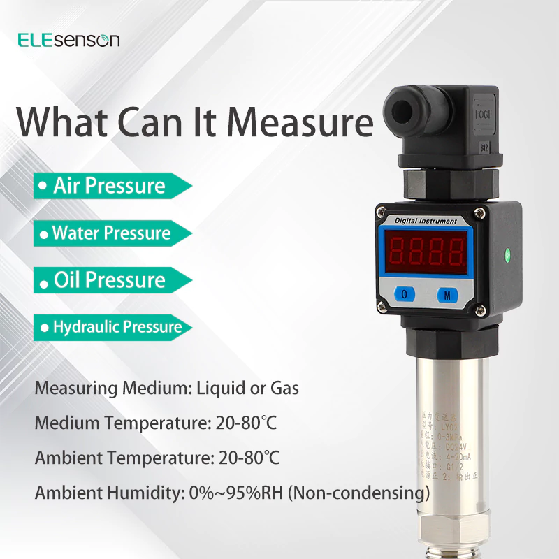 IP65 Hirschmann connector pressure transmitter sensor