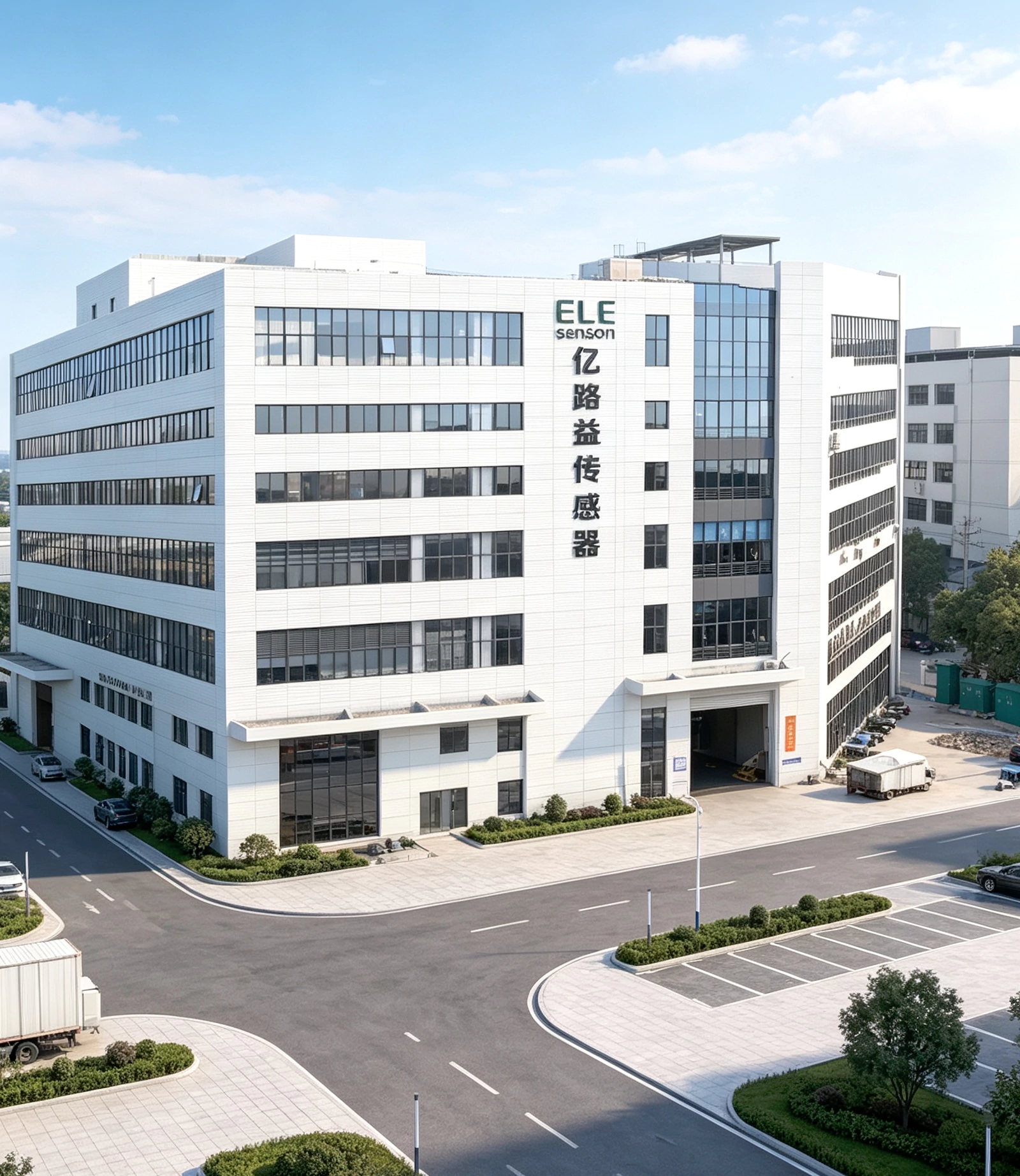 About Elesenson industrial sensor manufacturer production site