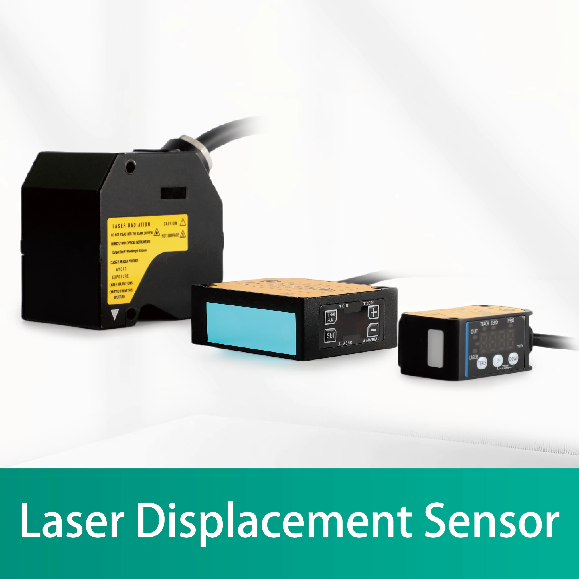 Elesenson laser displacement sensor for industrial high-precision measurement