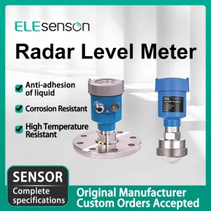 E80G series 80GHz radar level meter for liquid and solid measurement