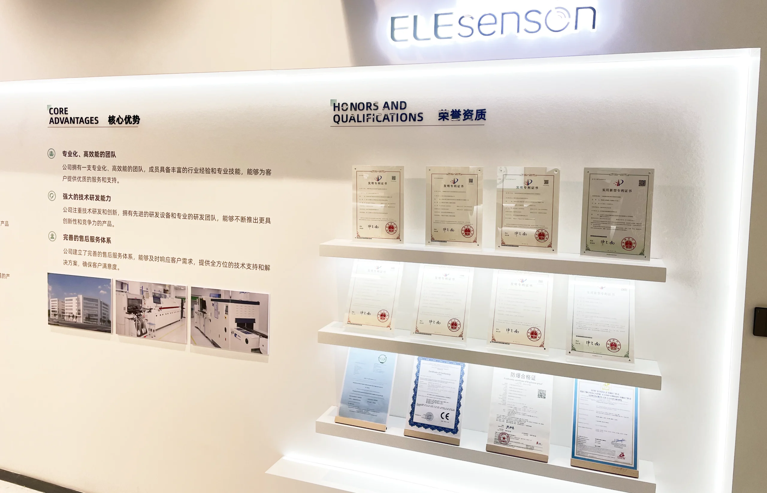 Elesenson industrial sensor services, technical support and after sales service